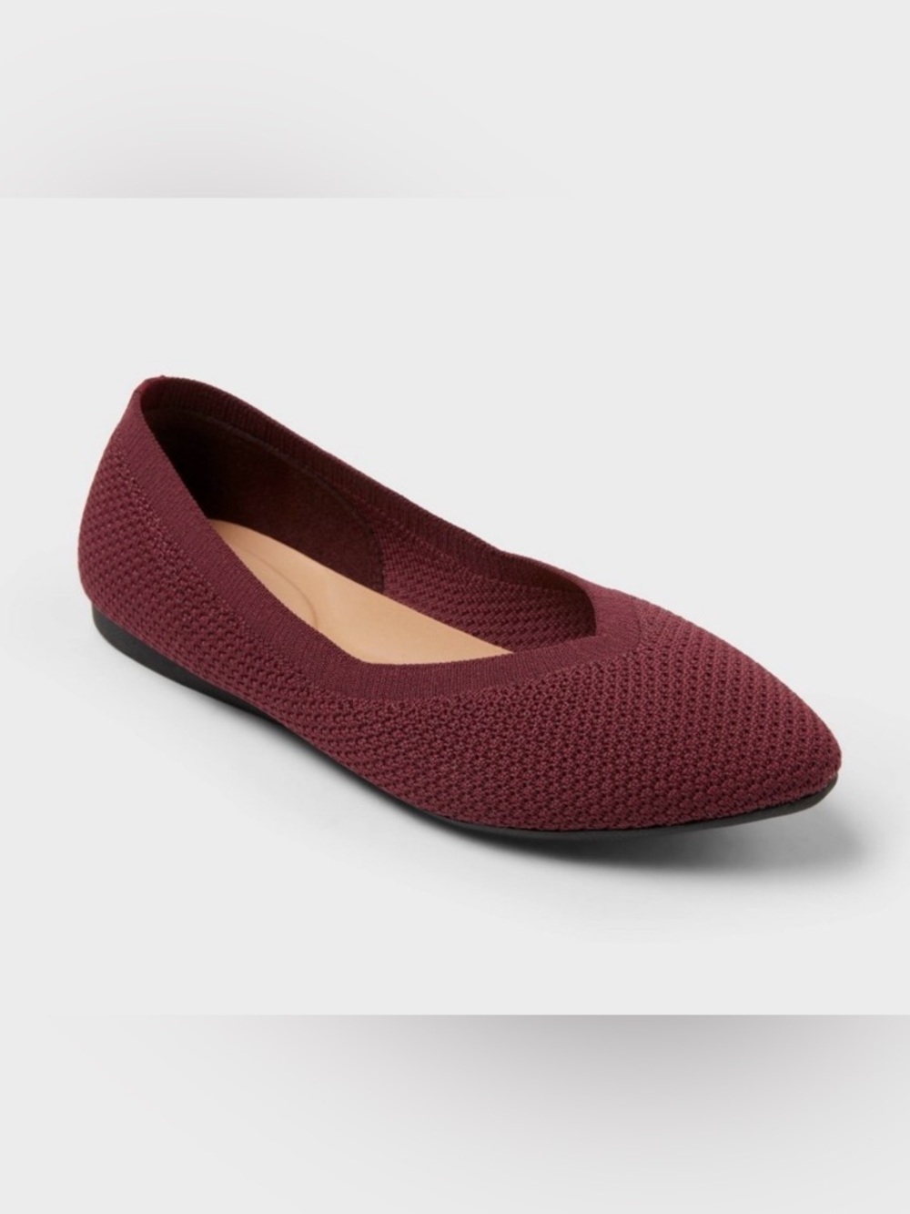 Women’s Claire Knit washable Flats-Size 8